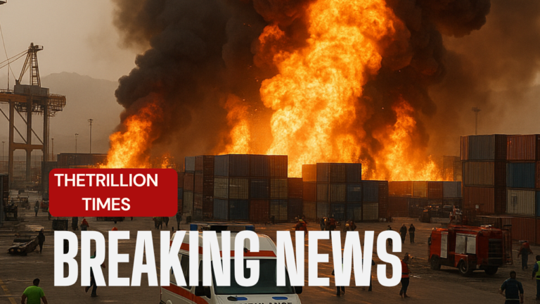 Iran Port Blast: Shahid Rajaee Port Explosion Kills 18, Injures 800 | Fire at Bandar Abbas